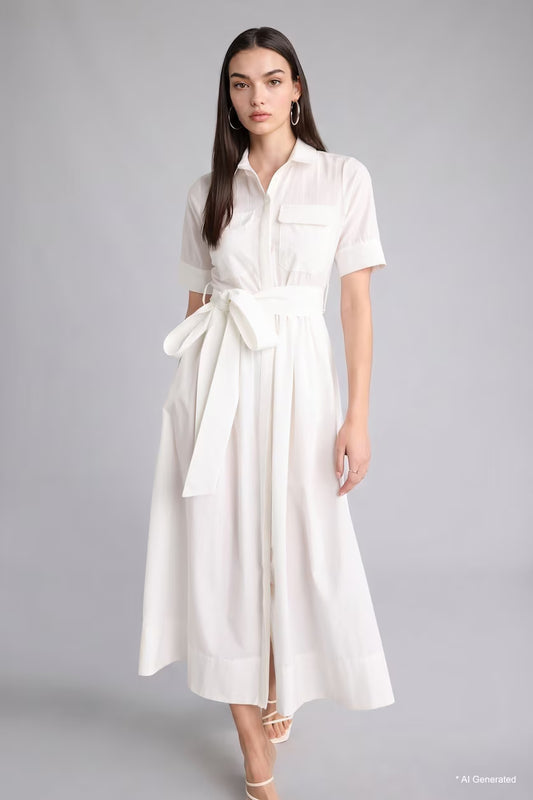 Casual Shirt Dress