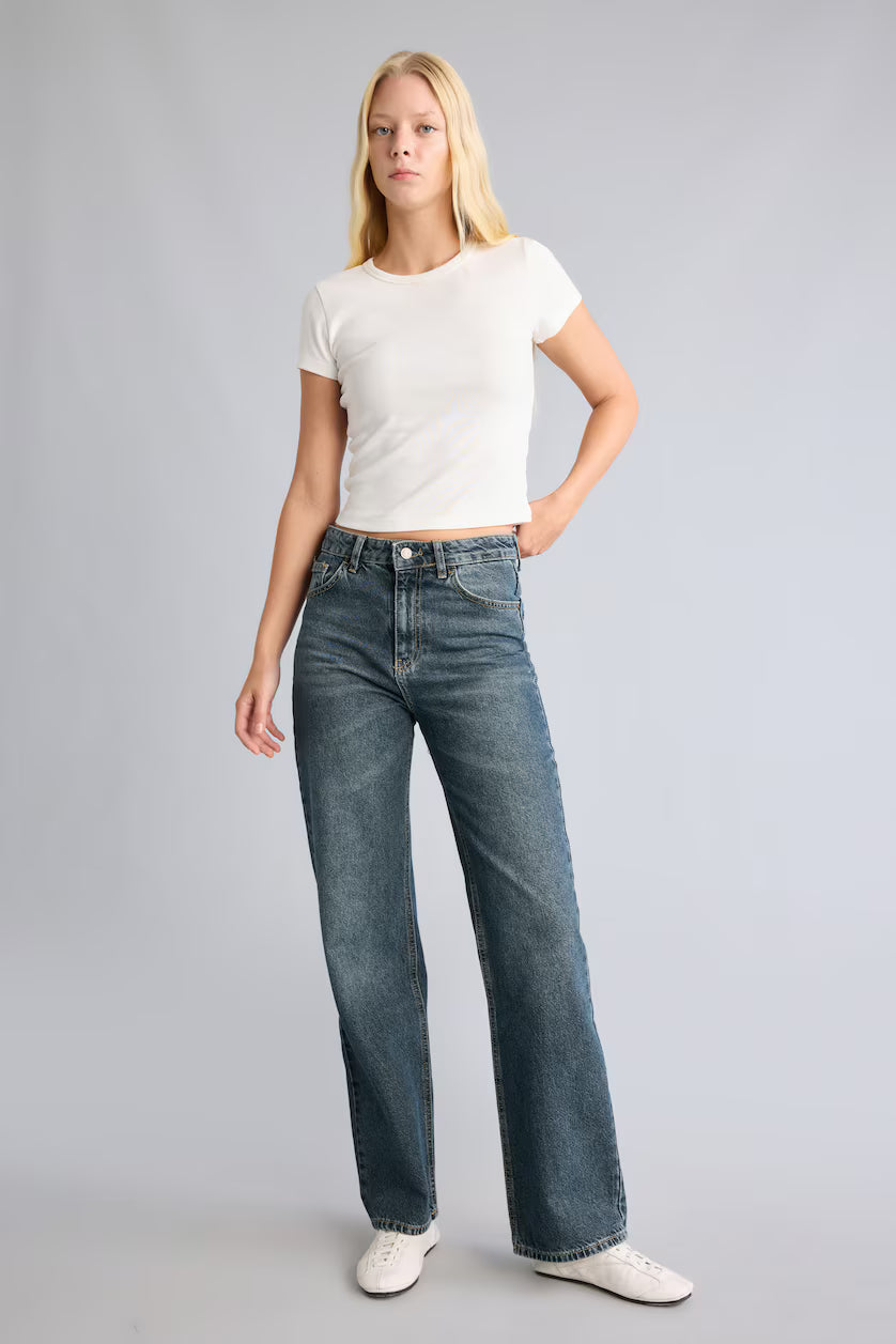 Straight Leg Jeans