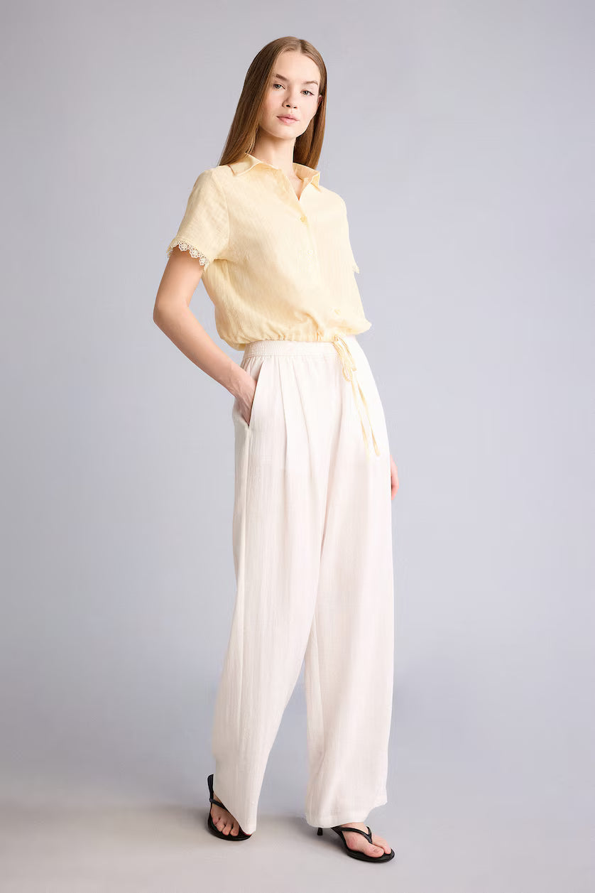 Linen Wide Pants