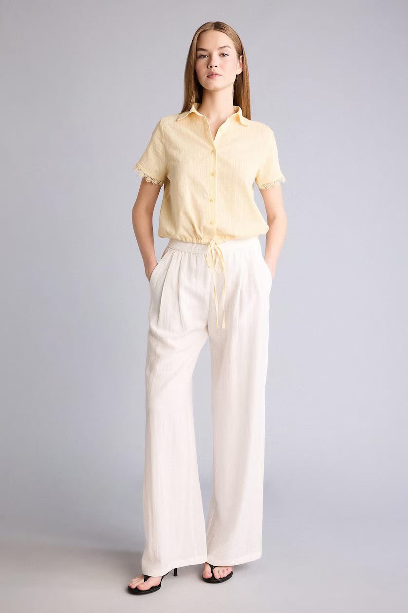 Linen Wide Pants