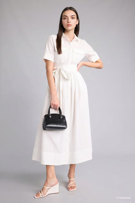 Casual Shirt Dress